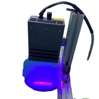 Système de refroidissement par ventilateur Lampe de durcissement UV 200w Résine UV Circuit imprimé 395nm Lumière de séchage de l'encre pour imprimante à jet d'encre en ligne
