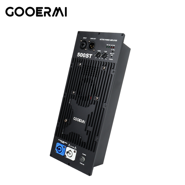 500ST Professional Plate Amplifier Module 300 Watts Active Speaker Subwoofer Power Amp XLR Input Speakon Output Fan Cooling