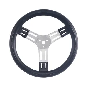 15 Inch 3 Bolts Aluminum Steering Wheel Racing Car Parts