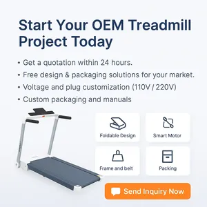 Nhỏ gọn có thể gập lại động cơ điện Máy chạy bộ cho nhà tập thể dục 150kg Công suất Màn hình LCD trong nhà chạy thiết kế - Product Image 6