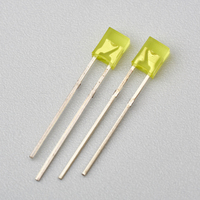 Diodes LED de couleur rouge 3 mm, prix d'usine, diode électroluminescente 620 à 630 nm