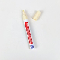 1 pièce en sachet OPP avec pointe de burin supplémentaire, marqueur de coulis pour carrelage, forte force de couvrance, stylo de restauration et de renouvellement de carrelage