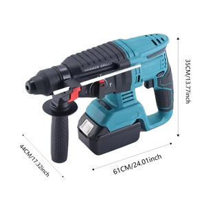 인기 전문가용 무선 임팩트 공구 리튬 배터리 전기 충전식 강력 해머 드릴 - Product Image 2