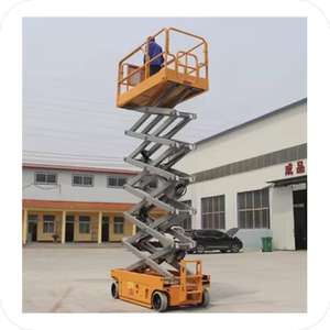 4M 6M 8M 10M 12M 14M 창고 전기 220V 380V 견인 가위 리프트 높이 무거운 의무 유압 건설 중국에서 - Product Image 3