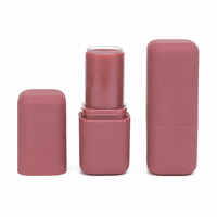 Emballage écologique vide en plastique PP carré pour stick de maquillage (highlight, contour, fond de teint, blush)