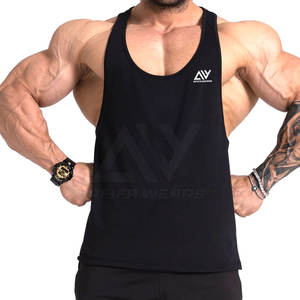 Débardeur de gymnastique pour hommes de haute qualité pour les entraînements d'été et la course à pied vente directe d'usine vêtements d'exercice à motif vierge - Product Image 1