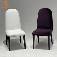 Chaises de salle à manger modernes en bois gris nordique pour restaurant, meubles de salle à manger simples