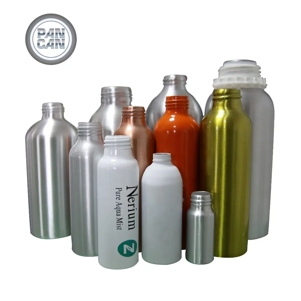 Estintore vuoto può bomboletta spray bottiglia di alluminio stampa personalizzata produttore 600ml 700ml