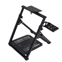 Support de simulateur de course universel pliable tout-en-un, gain de place