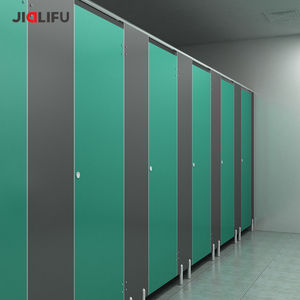 Cabines de vestiaire imperméables, cabines de toilettes colorées en HPL phénolique pour l'école - Product Image 6