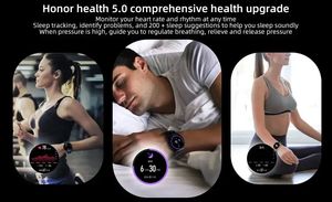 Montre <span class=keywords><strong>HONOR</strong></span> originale <span class=keywords><strong>GS3</strong></span> Global Version 3D Verre incurvé SmartWatch <span class=keywords><strong>GS3</strong></span> Écran AMOLED 1.43 "Surveillance précise de la santé à 8 canaux - Product Image 6