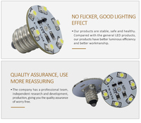 Lámpara LED SMD3528 de Plástico para Parques de Atracciones, E10/E14, AC 24V, Impermeable, Luz Blanca Fría, 28MM, Luces Puntuales IP44, Controlador DMX