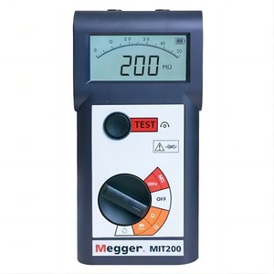 Original Item Megohmmeter 1000V Insulation Resistance Tester (0.01%+1) Accuracy 0.01-100 <b>Range</b> Models MIT200,MIT210,MIT220,MIT23 - Product Image 1