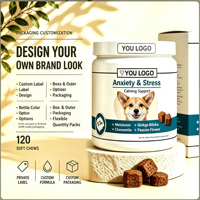 OEM Kalmerende Kauwtabletten voor Honden met Melatonine, Kamille & Ginkgo Biloba - Supplement tegen Angst & Stress