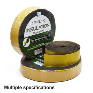 Le <span class=keywords><strong>rouleau</strong></span> de mousse auto-adhésif de taille personnalisable est un matériau auxiliaire d'<span class=keywords><strong>isolation</strong></span> de tuyau - Product Image 2
