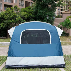 Tente arrière portable pour SUV, double couche, en fibre de verre, imperméable quatre saisons, avec renforts droits, OEM ODM, TBUG008C, pliable - Product Image 6
