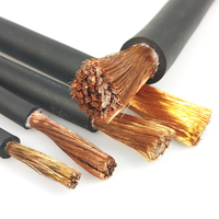 Huaqi H01N2-D 1/0 2/0 AWG Flexible Gummi-Elektrokabel und -Leitungen aus Kupfer 25 35 50 70mm Batterie-Kupfer-Schweißkabel