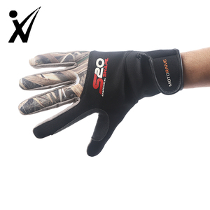 Vente chaude gants de moto en cuir de chèvre moto motocross course automobile vtt gants de motard avec protecteur d'articulation - Product Image 2