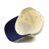 Hochwertige Luxus Herren zweifarbig strukturierte benutzer definierte schlanke gestickte Design Deutschland Baseball Cap