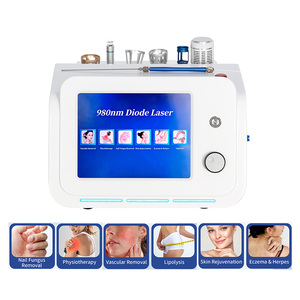 Machine à laser diode 980 nm 6 en 1 pour l'élimination vasculaire, la suppression des mycoses des ongles, le rajeunissement cutané, la physiothérapie et le traitement de l'eczéma - Product Image 1