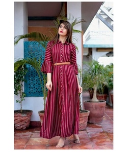 Señoras Sexy algodón rayón viscosa para seda satén corto más tamaño cinturón venta al por mayor India túnica étnica estampado alfanumero - Product Image 1