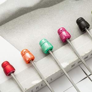 Stylos à bille personnalisables avec perles - Encre noire, idéal pour le bricolage, les enfants, les étudiants et les cadeaux de bureau - Product Image 3
