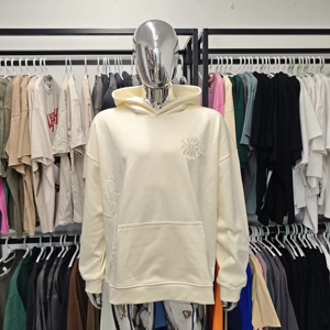 เสื้อฮู้ดแฟชั่นสตรีทแวร์สุดหรู ผ้าฝ้าย พิมพ์ลายปักโลโก้ตามสั่ง แบบยูนิเซ็กส์  ไม่มีลาย - Product Image 4