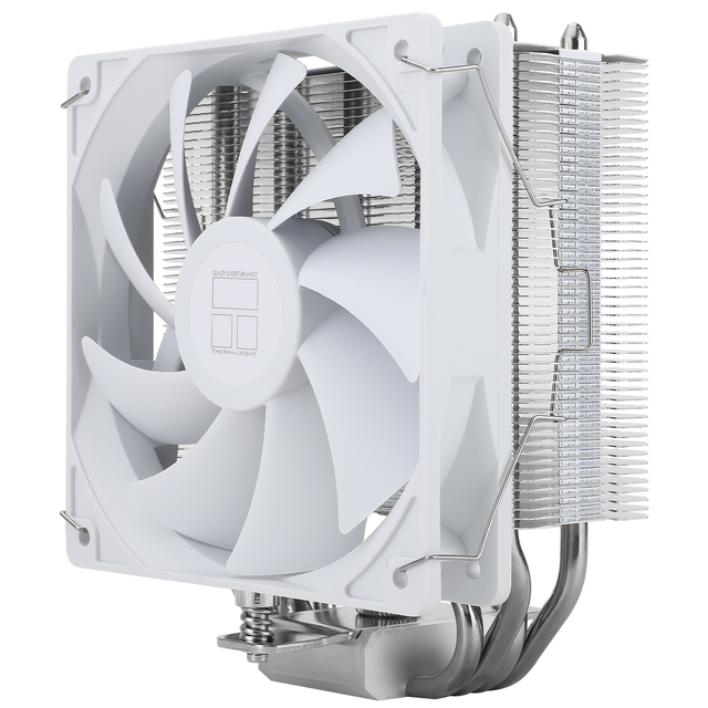 Thermalright AX120 R SE WHITE CPU Cooler 4 Heatpipes AGHP 120mm PWM Fan LGA1700/1851AM5 AM4 Universal White PC