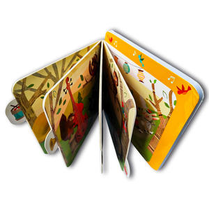 Livres <span class=keywords><strong>audio</strong></span> reliés personnalisables pour enfants Papier écologique pour la petite <span class=keywords><strong>enfance</strong></span> Livres sonores éducatifs pour enfants - Product Image 6