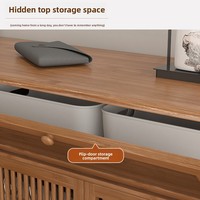 Meuble à chaussures moderne en bambou, luxe léger, haut de gamme, pour chambre et entrée, rangement vertical multicouche, mobilier de maison