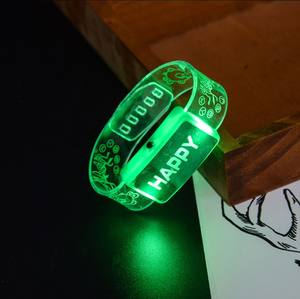 Bracciale braccialetto lampeggiante a LED felice <span class=keywords><strong>anno</strong></span> nuovo - Product Image 3