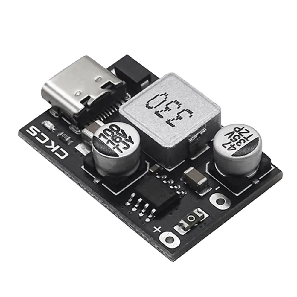 Convertidor reductor de carga, placa de circuito de carga rápida, 20W, USB tipo C, QC3.0, QC2.0, DC-DC, módulo de reducción de 8-32V, 9V, 12V, 24V