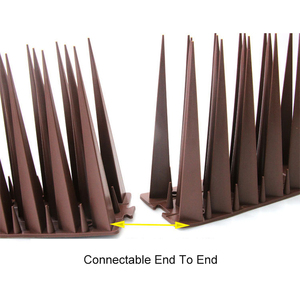 Repelente de Aves de Plástico Sólido con Púas Irregulares, Diseño Innovador con Patente Protegida, para Paredes y Cercas Exteriores - Product Image 5