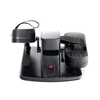 Exerciseur électrique elliptique silencieux et portable sous le bureau pour les personnes âgées 12 vitesses réglables avec télécommande pour un usage domestique