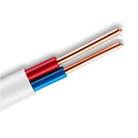 Hochwertiges Kupferkern-PVC-Isoliertes BVVB Flachkabel 2*2,5 2*1,5mm für Bauingenieurwesen und Elektrische Anwendungen