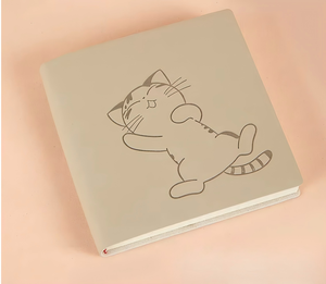 Di alta qualità carino Mini copertina in pelle stampata Notebook A3-A7 termico rilegato quadrato manuale tascabile per i bambini all'ingrosso - Product Image 6