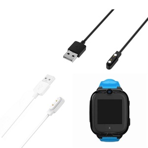 Adaptateur de chargeur pour <span class=keywords><strong>Haylou</strong></span> Solar Plus LS16 noir/blanc, câble d'alimentation pour montre intelligente pour enfants Xplora XG02, câble de charge USB - Product Image 1