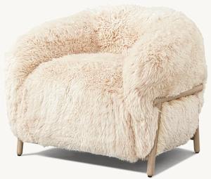 Sillón Moderno Minimalista, Tapizado en Tela, Respaldo Alto, Sofá de Lujo - Product Image 5