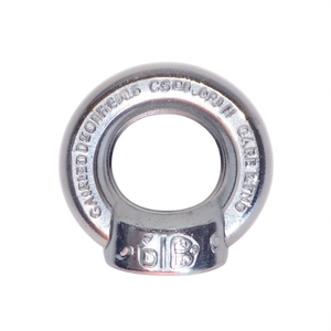 Perno de ojo galvanizado DIN 582 C15E de acero con certificación CE, accesorios para elevación y anclaje. - Product Image 2