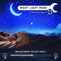 Planetarium Kinder Schlafzimmer Stern Mond Licht Kind Geschenk Lampe Projektor Sternen himmel Rotierende LED Dekor Nachtlicht Tisch lampe