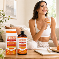 Gouttes liquides orales multivitaminées antioxydantes pour la croissance des cheveux et les soins de la peau - Complément pour adultes