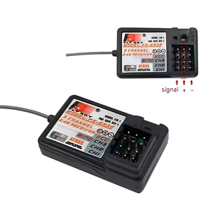 Receptor Flysky <span class=keywords><strong>FS</strong></span>-GR3E de 3 Canales, 2.4055-2.475GHz, Ancho de Banda de 500KHz, 140 Bandas, Failsafe, Actualización para <span class=keywords><strong>FS</strong></span>/<span class=keywords><strong>GT2</strong></span>/3/3B, para Autos y Barcos RC FXB - Product Image 5