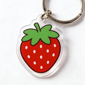 Promotion : Porte-clés en acrylique transparent holographique, motif dessin animé mignon, breloques personnalisées en acrylique, porte-clés transparent pour cadeaux d'enfants - Product Image 4