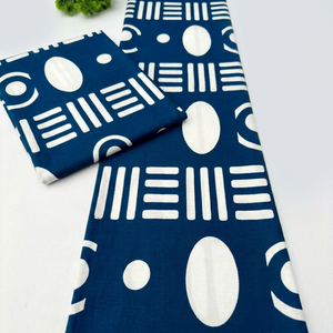 Tissu imprimé en coton africain de qualité supérieure, textile Ankara, imperméable, OEM ODM, fabricant de vêtements de mode, export Hitjem - Product Image 1