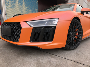 Parfaitement adapté aux évents de grille de brouillard de pare-chocs avant en Fiber de carbone sec pour Audi <span class=keywords><strong>R8</strong></span> <span class=keywords><strong>V10</strong></span> <span class=keywords><strong>Plus</strong></span> Coupé 2 portes 16-18 - Product Image 2
