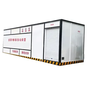 Bestseller 30 M3 40ft Container mobile Tankstelle mit Sonnen kollektoren