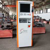 Machine de découpe de fils à grande vitesse par électroérosion CNC DK7745 avec affichage numérique DRO, précision de 0,02 mm, table de travail 810x570mm