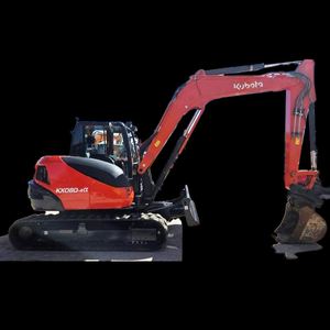 NOUVEAU MODÈLE KUBOTA KX080 Mini-Excavatrices KX181 Kx183 Kx185 Mini-Excavatrice sur Chenilles de 8 Tonnes Moteur EPA Certifié CE - Product Image 2