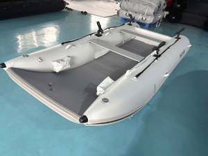 Reachsea PVC 5 personnes 3,8 m Couleur gris clair Catamarans gonflables Plancher Airmat pour le <span class=keywords><strong>sport</strong></span> avec moteur - Product Image 3