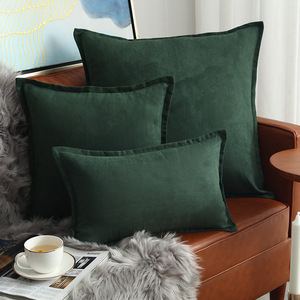 Latest Custom Comfortable <strong>Velvet</strong> Wholesale Lumbar Square Shape Decorative <strong>Cushion</strong> <strong>Cover</strong> for Sofa - Product Image 6